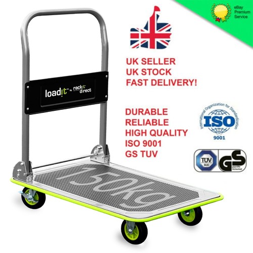 Folding platform trolley 150kg - folding,