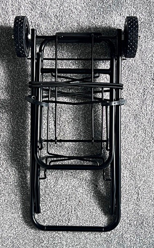 Black folding wheel - black,