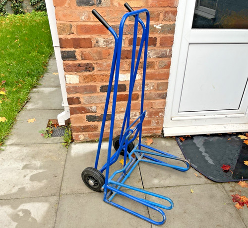 Vintage blue coated steel - blue,