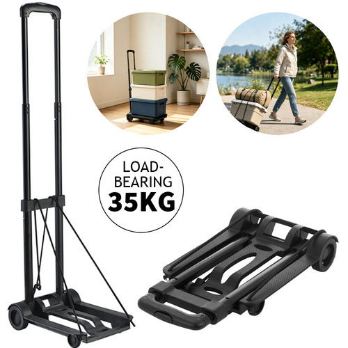 Portable folding trolley hand - portable,