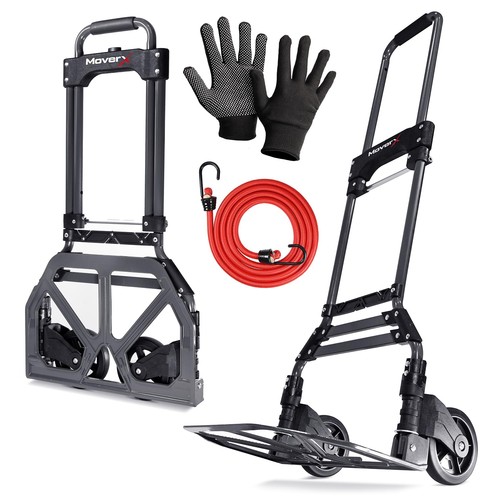 Folding hand truck aluminium - hand,