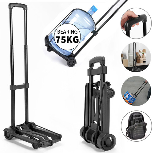 Portable folding trolley hand - folding,